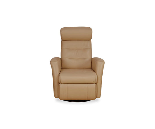Fauteuil inclinable électrique en cuir Norrell