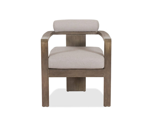 Chaise de salle à manger d'extérieur Vinna