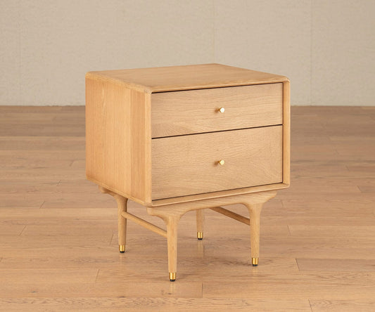 Table de chevet Hendrick II - Chêne blanc