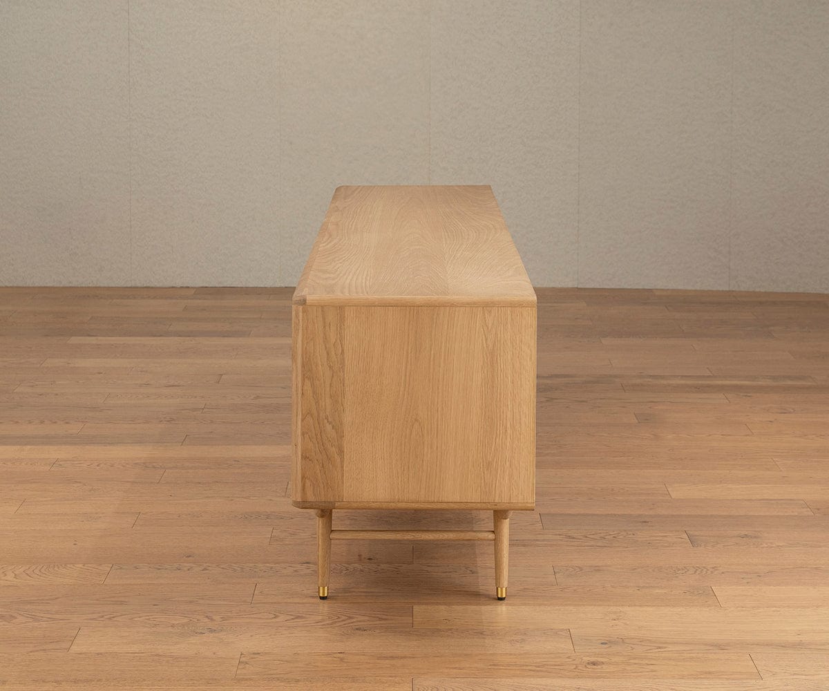 Meuble multimédia Hendrick 79 II - Chêne blanc