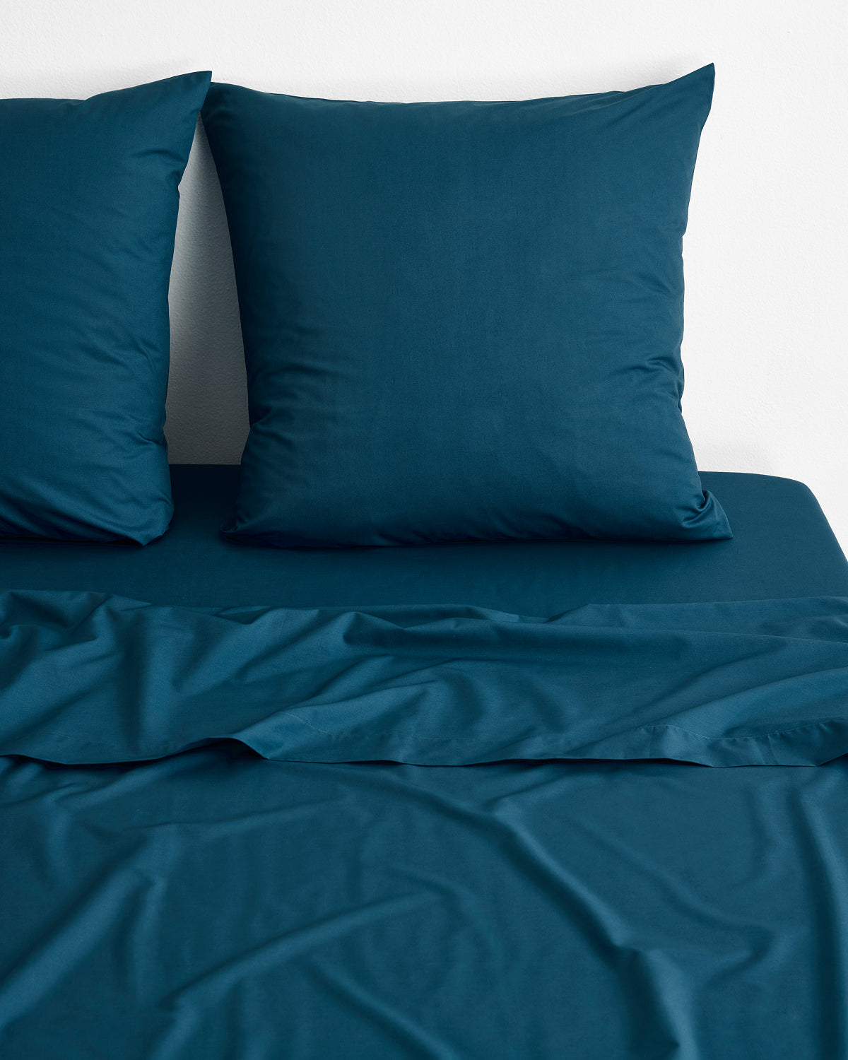 Taies d'oreiller européennes en coton biologique égéen (lot de deux)