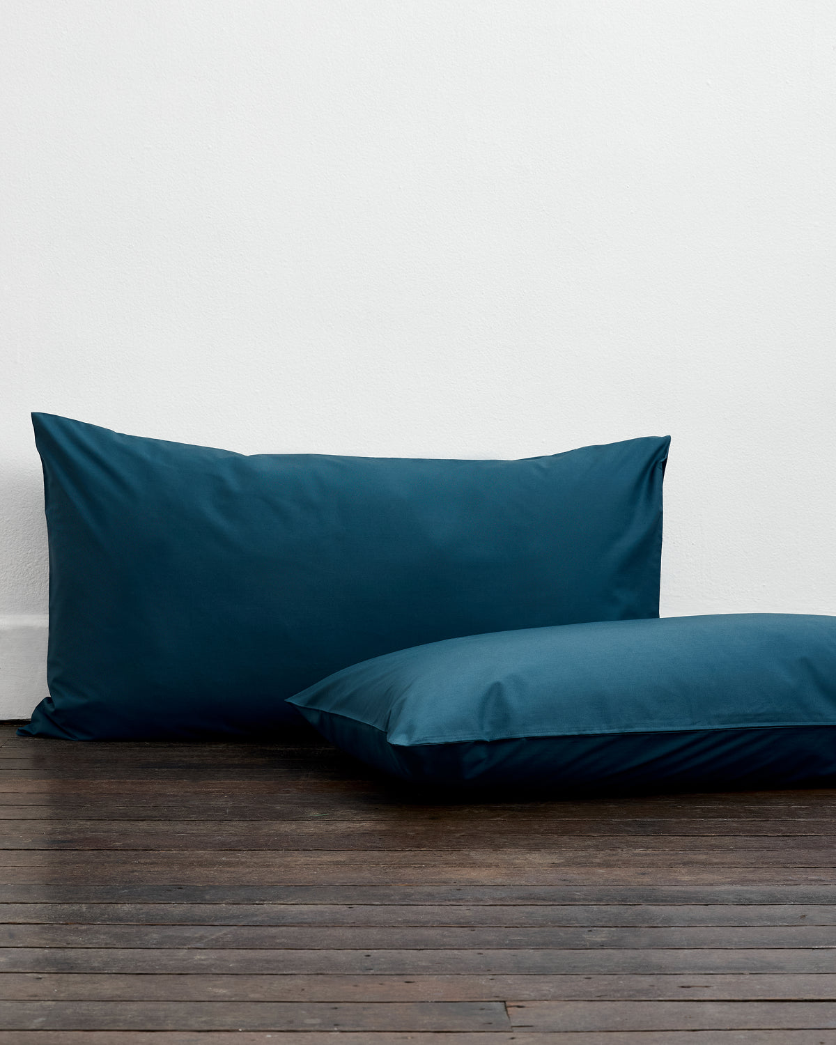 Taies d'oreiller King en coton biologique Aegean (lot de deux)