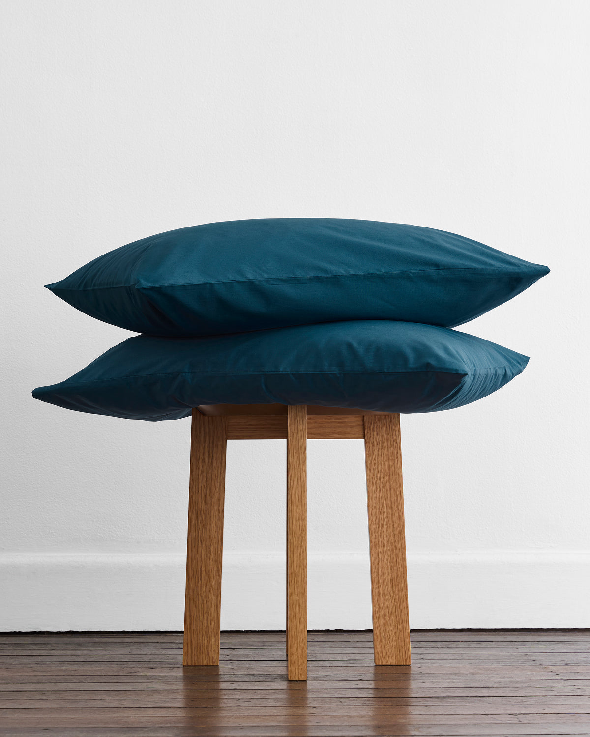 Taies d'oreiller en coton biologique Aegean (lot de deux)