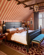 Parure de lit en lin 100 % français Rosewater