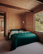 Ensemble de literie en lin 100 % français Forest, Sage &amp; Coast