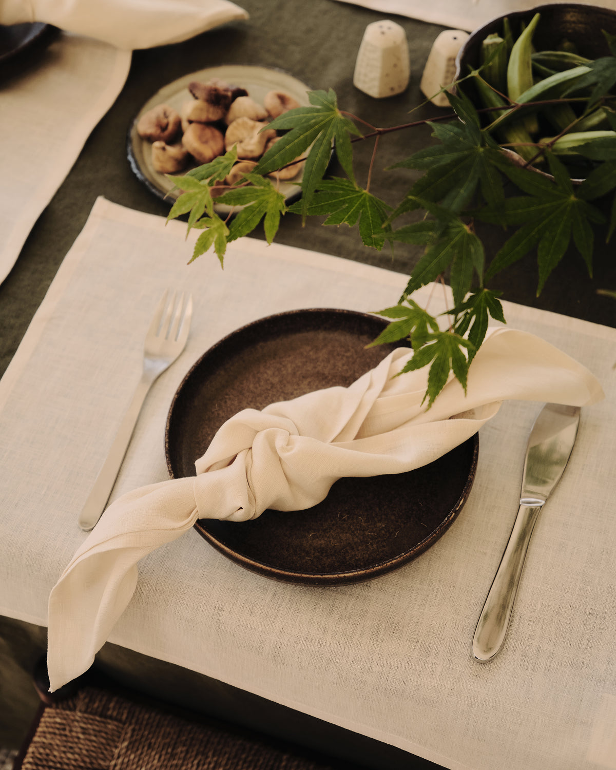 Ensemble de table Olives et Flocons d'avoine