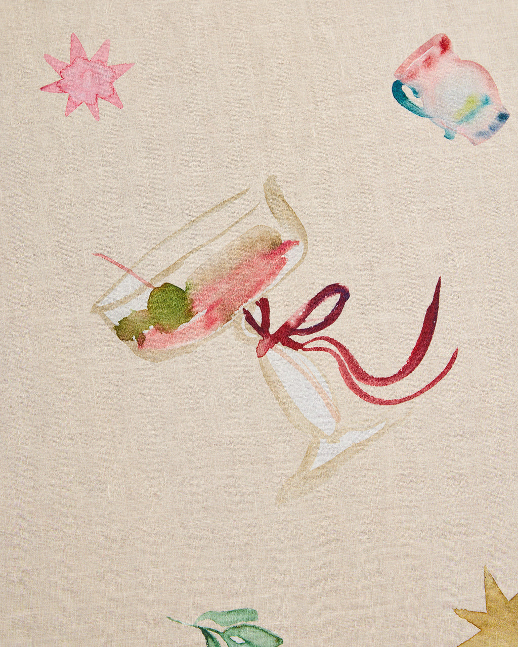 Nappe La Fête 100% Lin Français