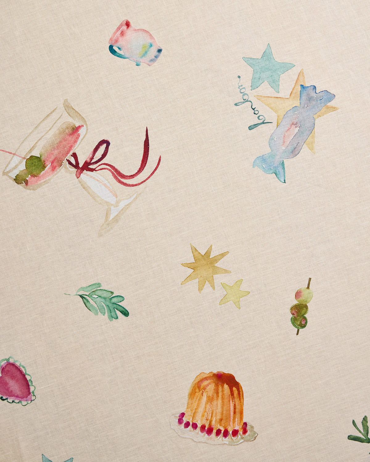 Nappe La Fête 100% Lin Français