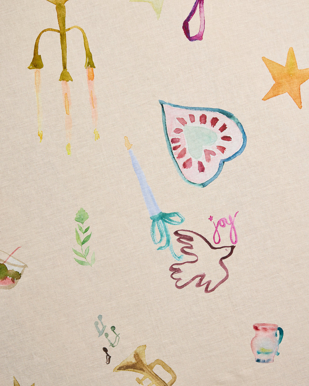 Nappe La Fête 100% Lin Français