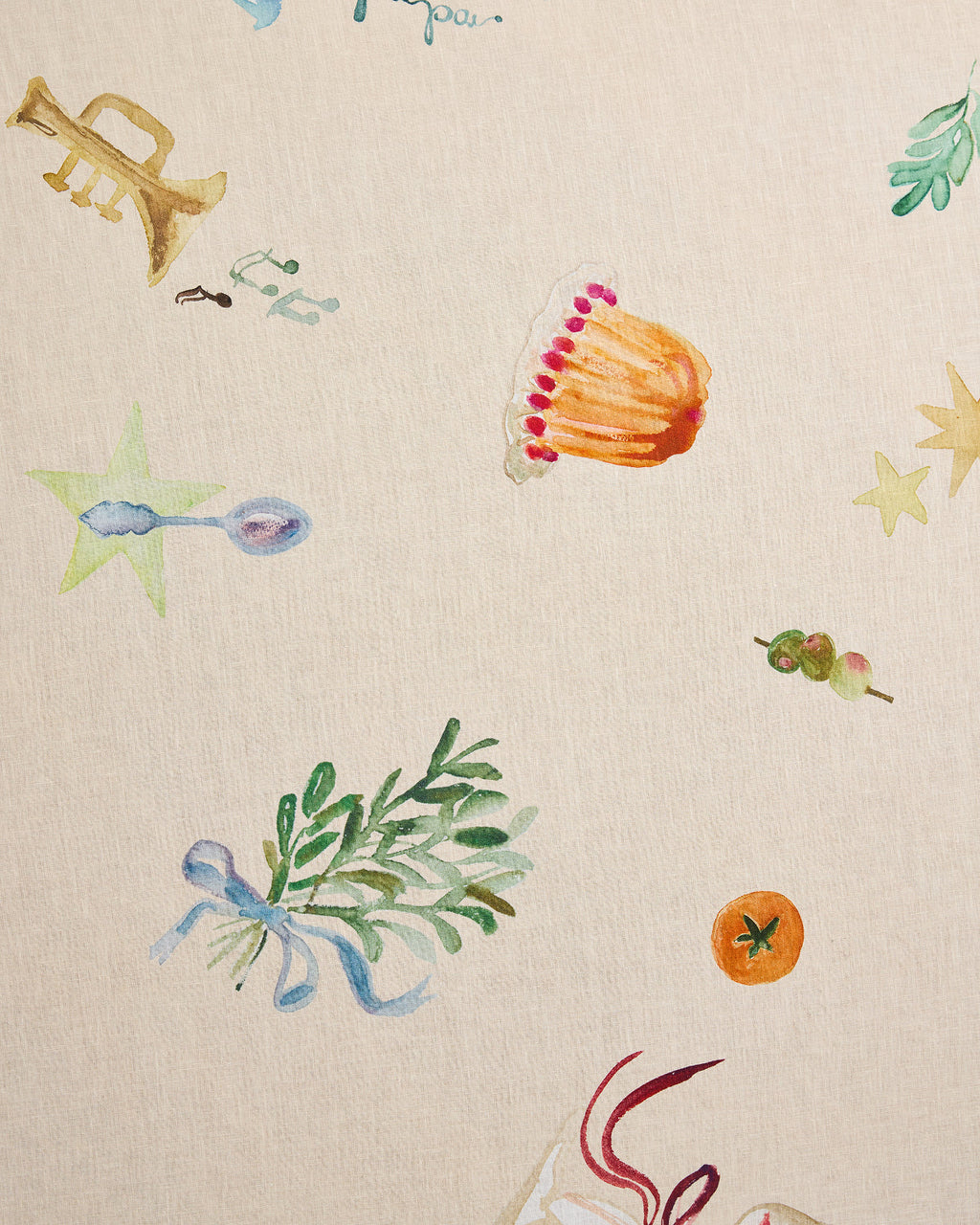 Nappe La Fête 100% Lin Français