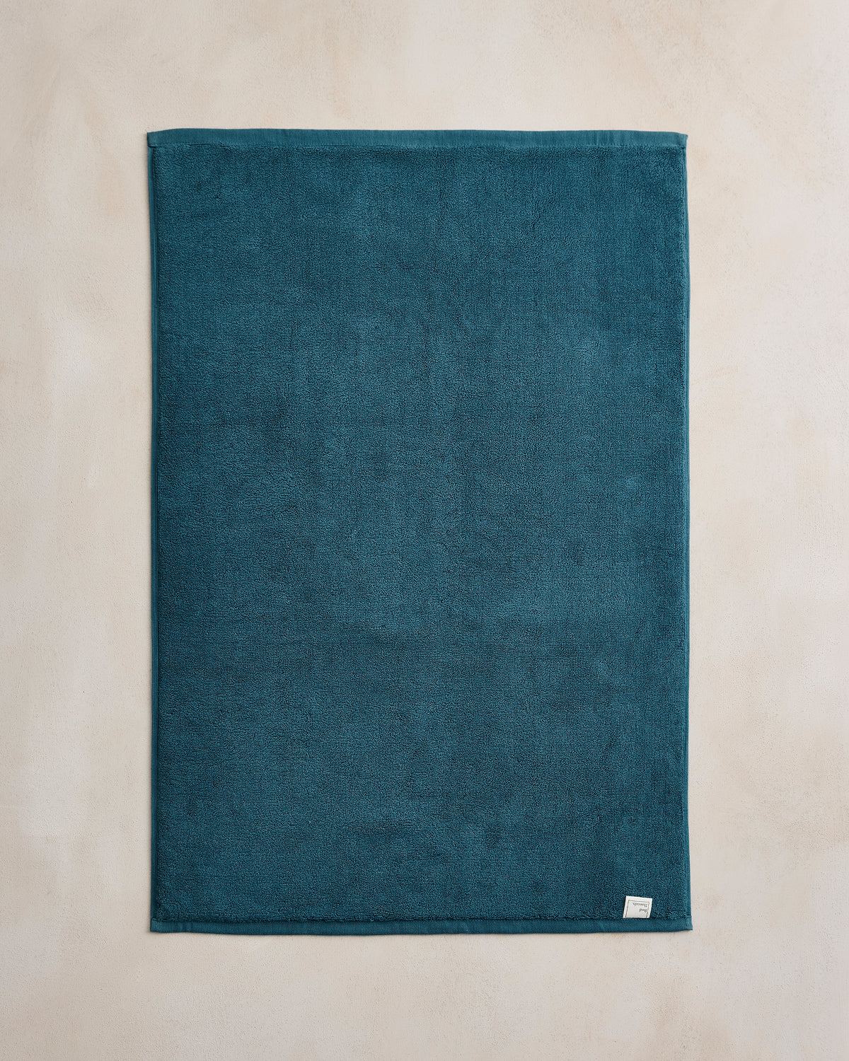 Tapis de bain en coton éponge de la mer Égée