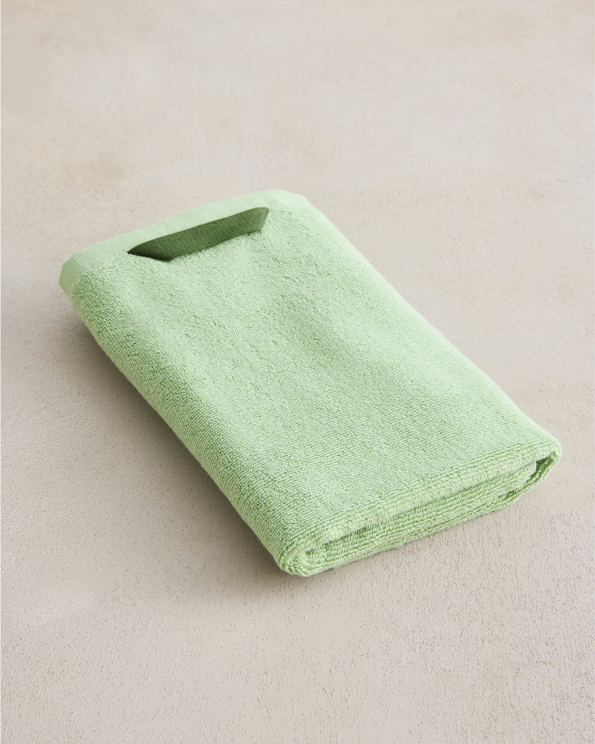 Serviette de toilette en coton éponge à la pomme