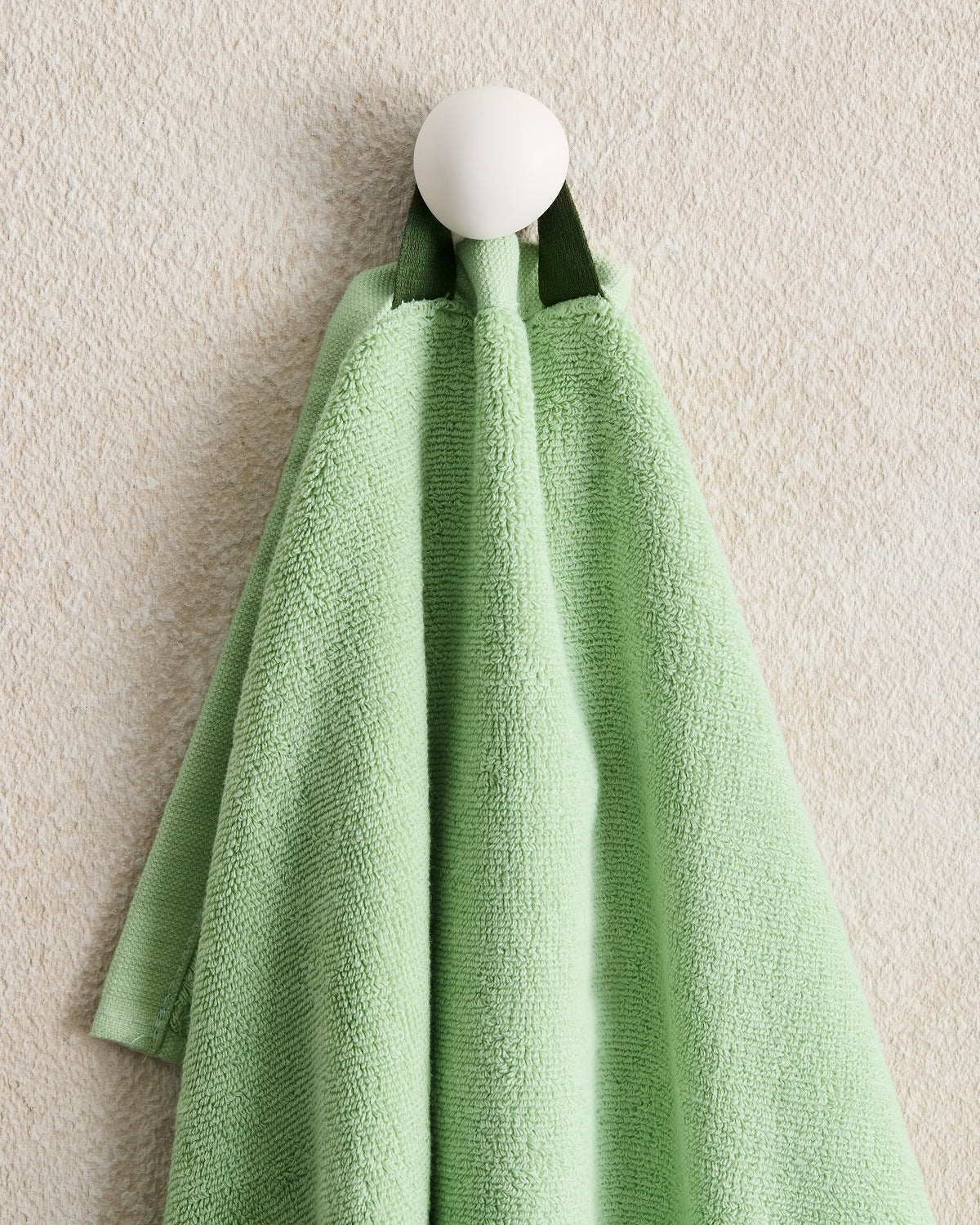 Serviette de toilette en coton éponge à la pomme