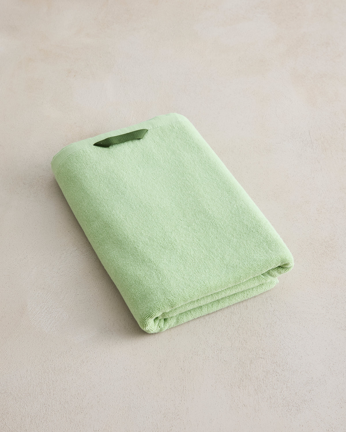 Serviette de bain éponge en coton pomme