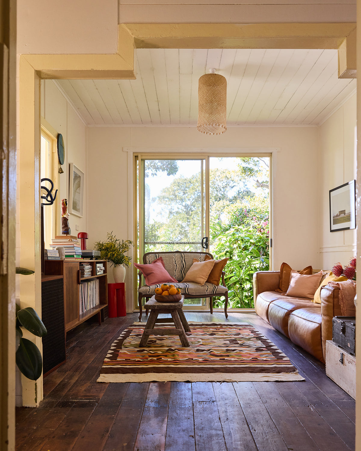 Housse de coussin 100 % lin français couleur argile rose