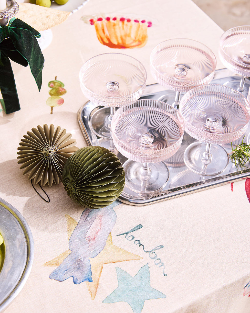 Nappe La Fête 100% Lin Français