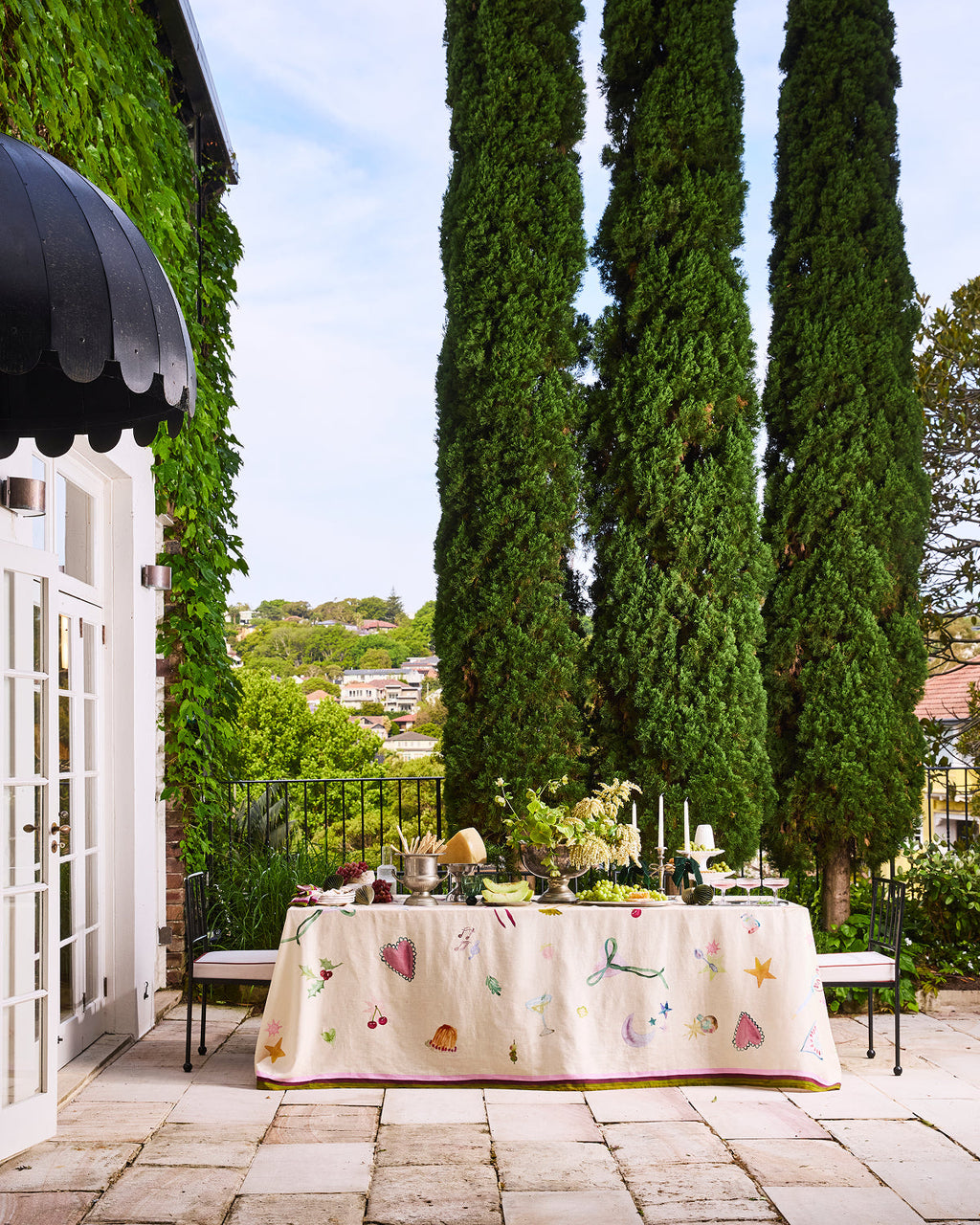 Nappe La Fête 100% Lin Français