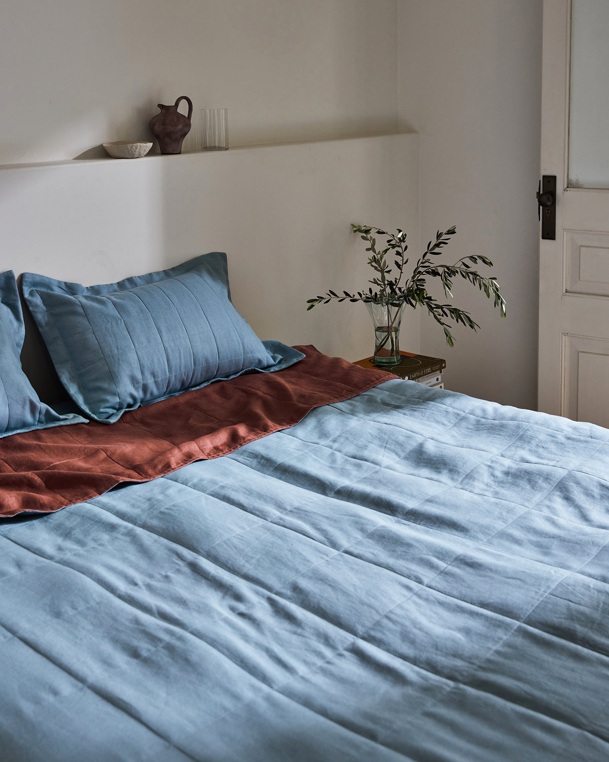 Lagoon Quilted Pillowcases (Set of Two)