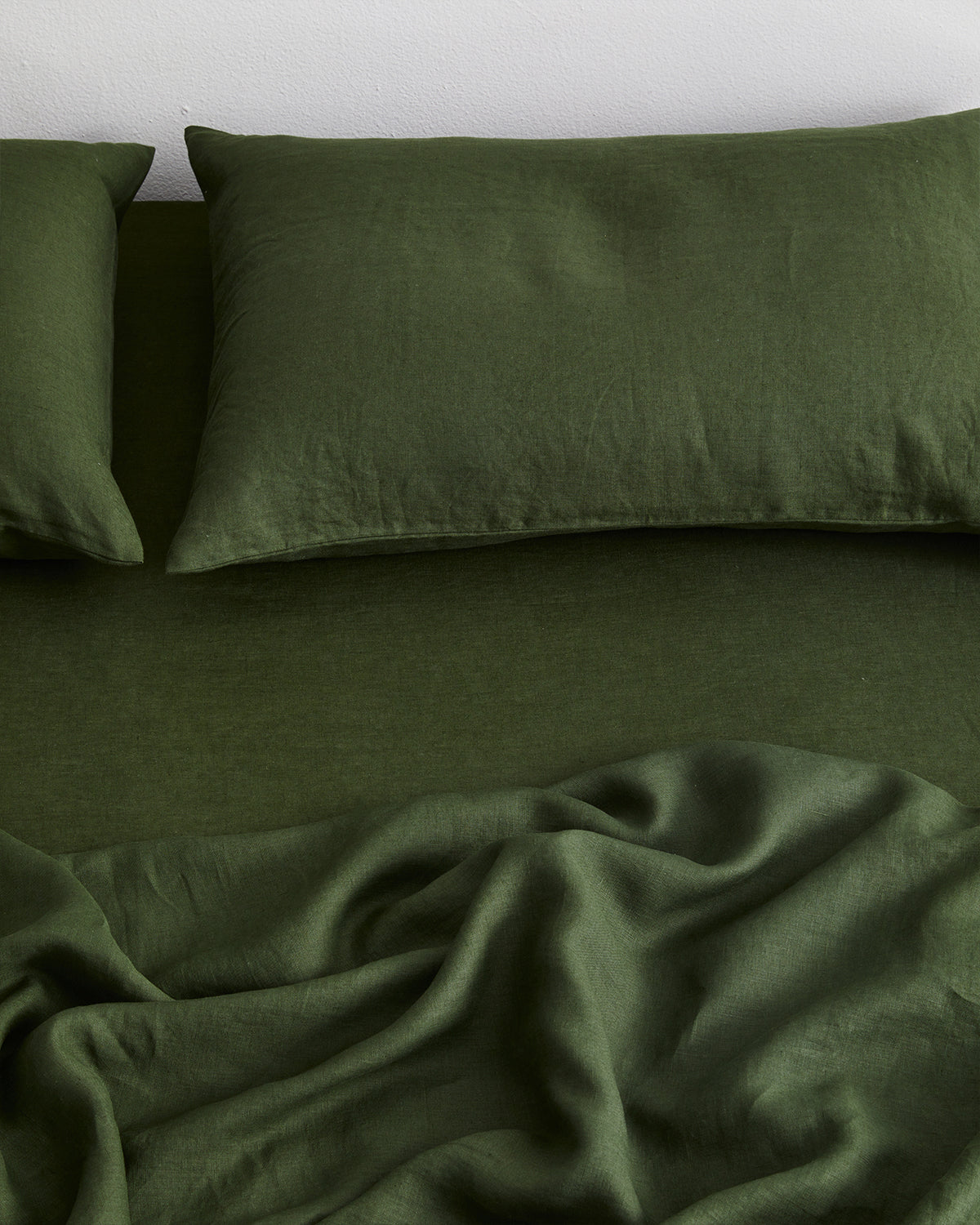 Drap-housse Olive 100 % lin français