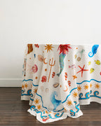 Nappe La Sirène 100% Lin Français