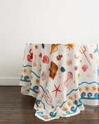 Nappe La Sirène 100% Lin Français