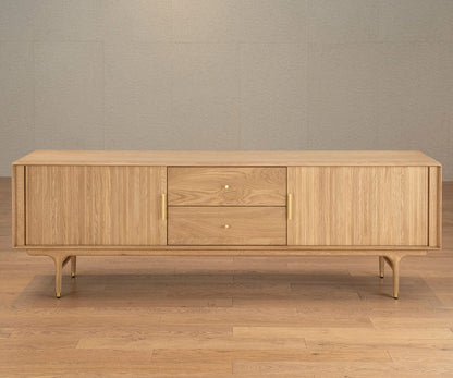 Meuble multimédia Hendrick 79 II - Chêne blanc