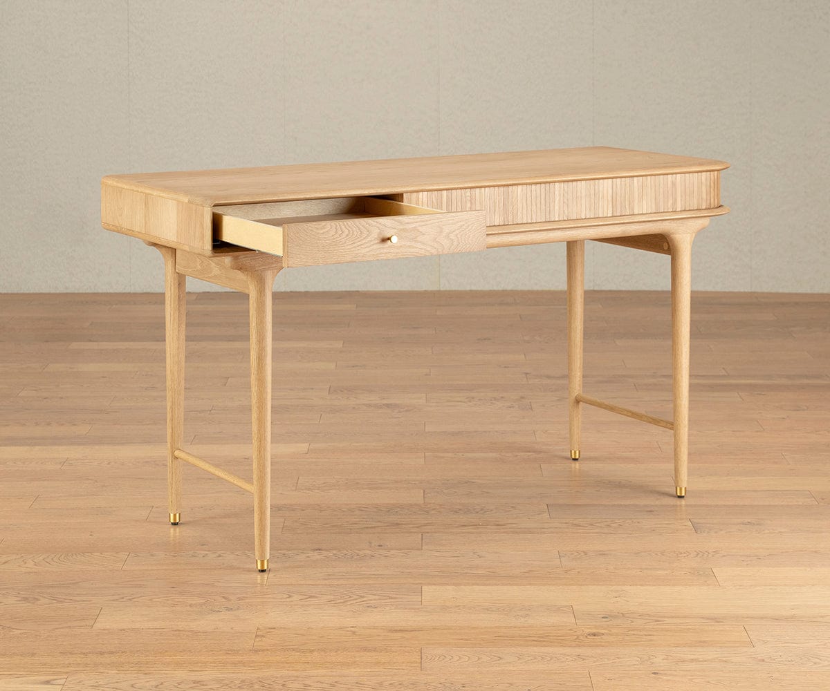 Bureau Hendrick II - Chêne blanc 
