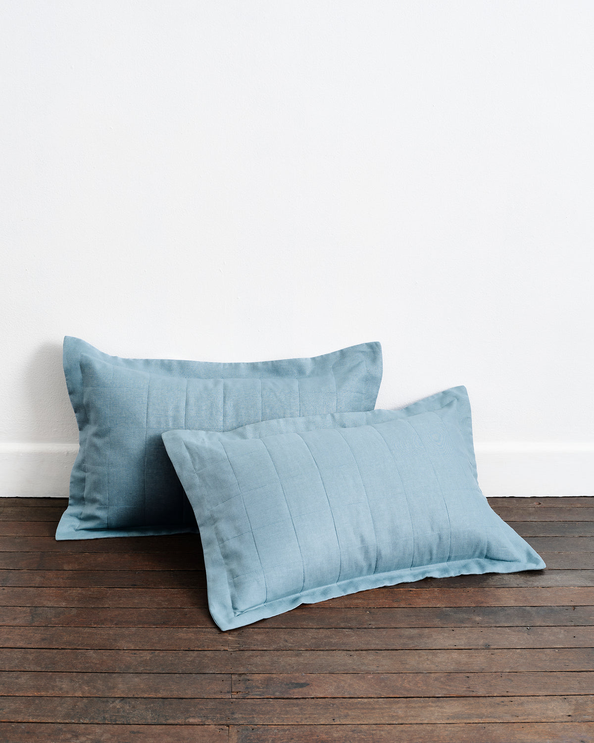 Lagoon Quilted Pillowcases (Set of Two)