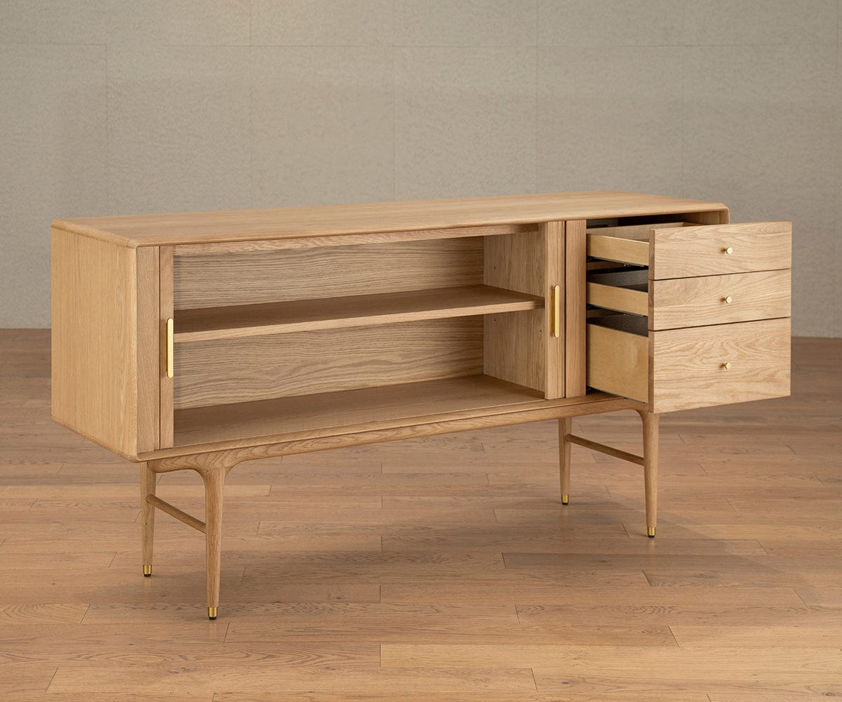 Buffet Hendrick II - Chêne blanc