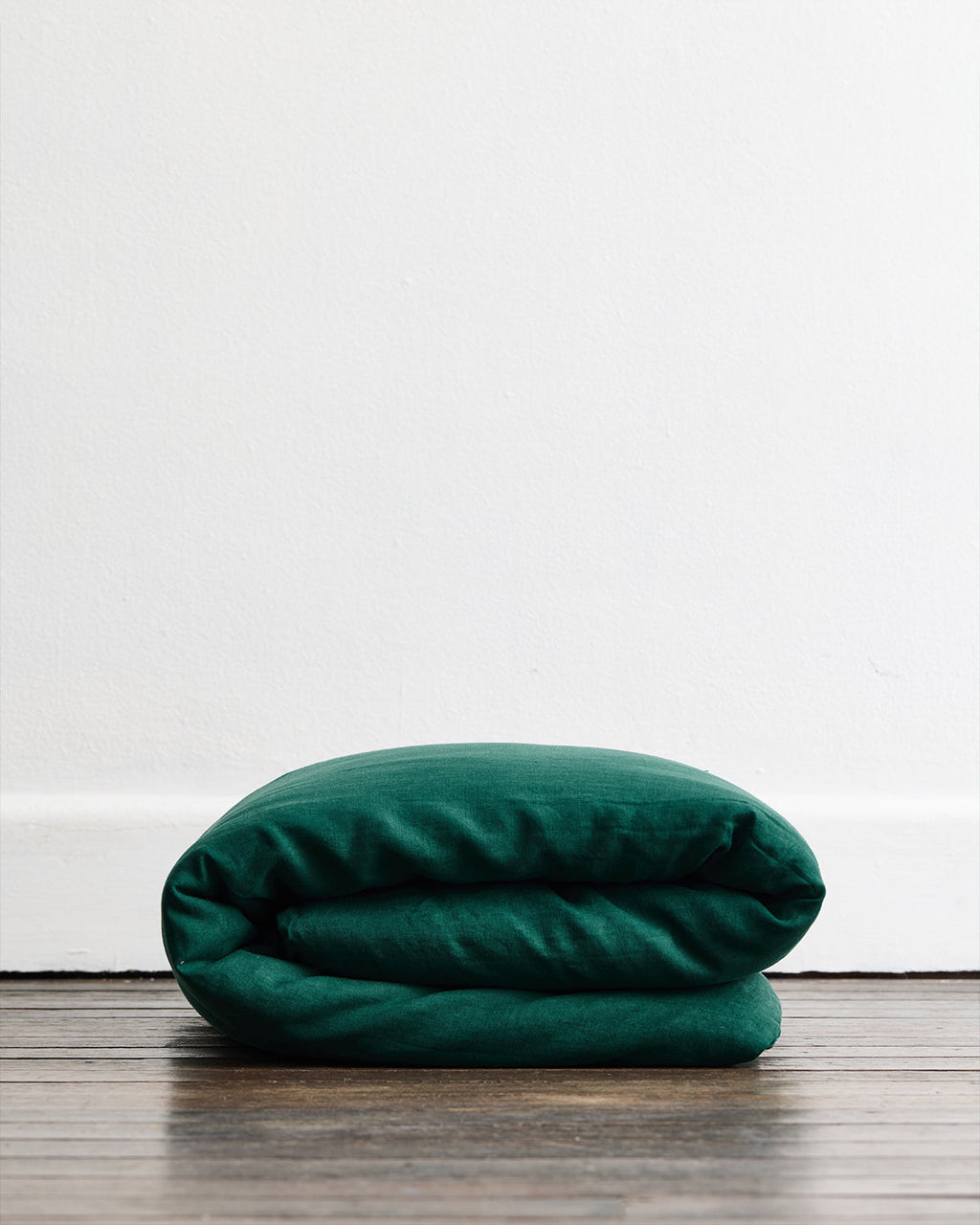 Ensemble de literie en lin 100 % français Forest, Sage &amp; Coast